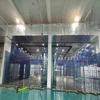 濟寧航空航天產業園全景式玻璃壁球館